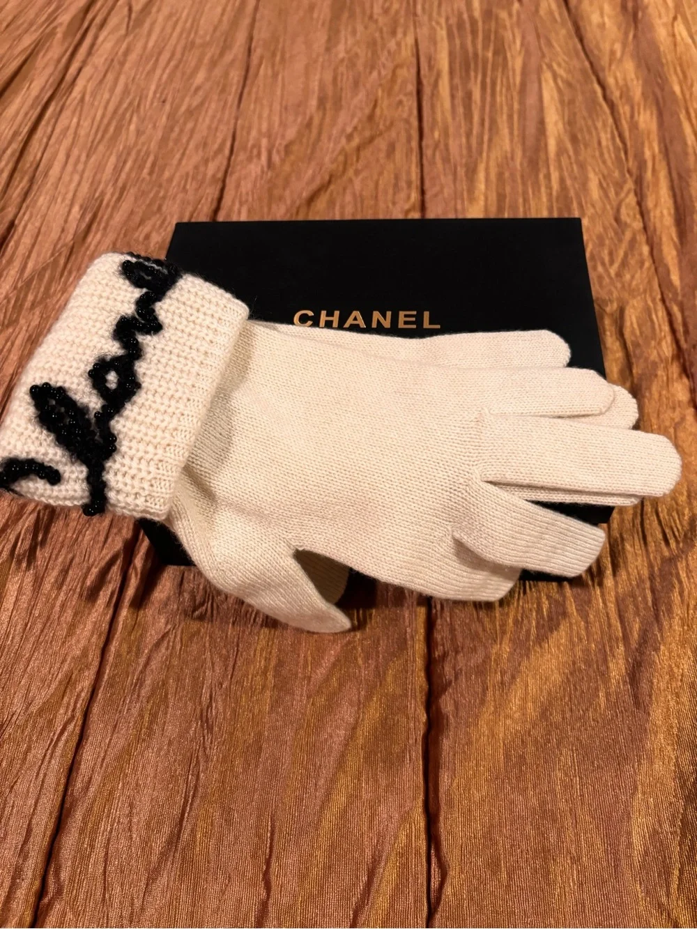 CHANEL soft ecru